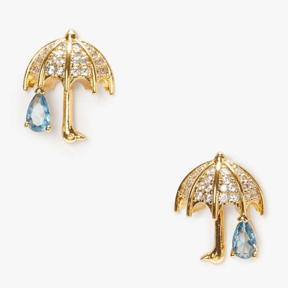 Rain Or Shine Pavé Studs | Kate Spade - Picture 2 of 4